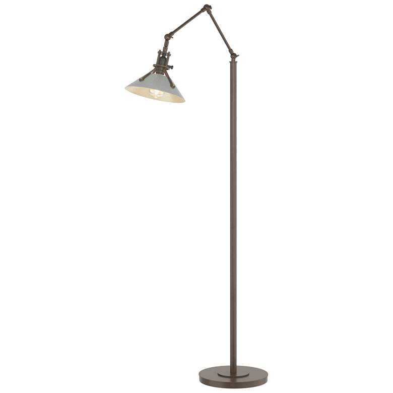 Image 1 Henry Floor Lamp - Bronze Finish - Vintage Platinum Accents