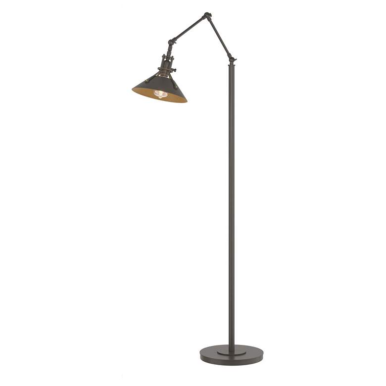 Image 1 Henry Floor Lamp - Dark Smoke Finish - Dark Smoke Accents