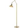 Henry Floor Lamp - Modern Brass Finish - Modern Brass Accents