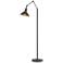 Henry Floor Lamp - Natural Iron Finish - Oil Rubbed Bronze Accents