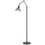 Henry Floor Lamp - Natural Iron Finish - Vintage Platinum Accents