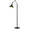 Henry Floor Lamp - Oil Rubbed Bronze Finish - Black Accents