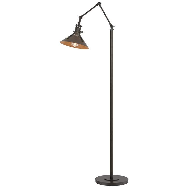 Image 1 Henry Floor Lamp - Oil Rubbed Bronze Finish - Bronze Accents