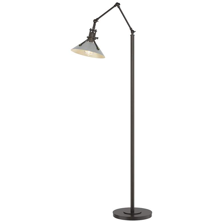 Image 1 Henry Floor Lamp - Oil Rubbed Bronze Finish - Vintage Platinum Accents
