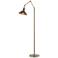 Henry Floor Lamp - Soft Gold Finish - Bronze Accents