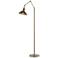 Henry Floor Lamp - Soft Gold Finish - Oil Rubbed Bronze Accents