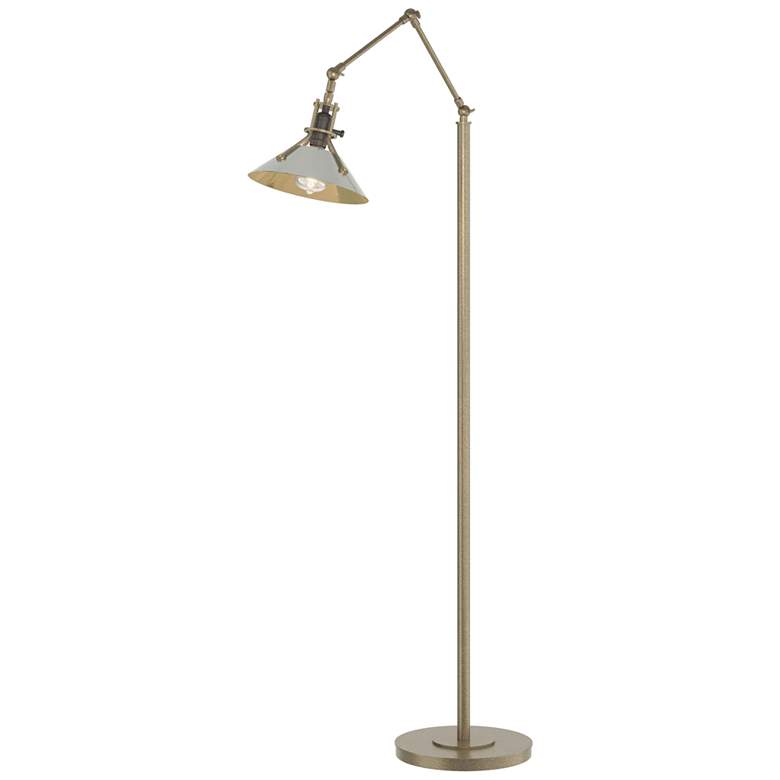 Image 1 Henry Floor Lamp - Soft Gold Finish - Sterling Accents