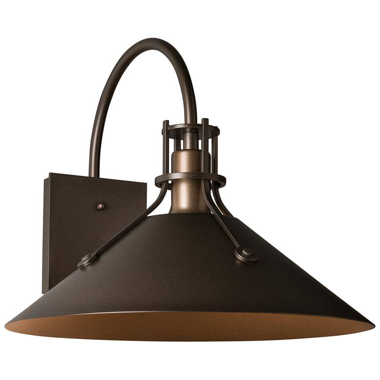Image 1 Henry Large Dark Sky Outdoor Sconce - Bronze Finish