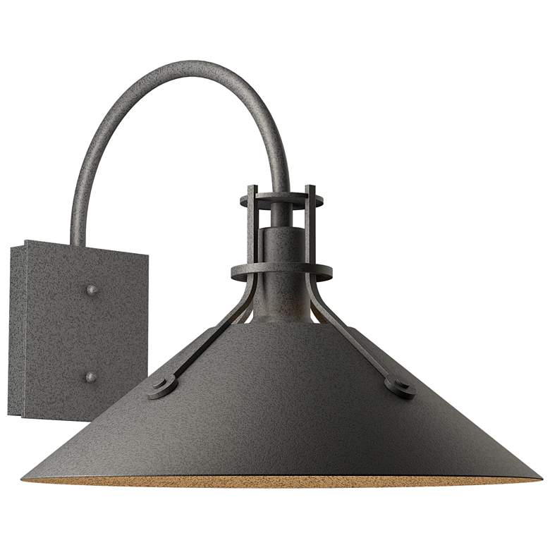 Image 1 Henry Large Dark Sky Outdoor Sconce - Iron Finish