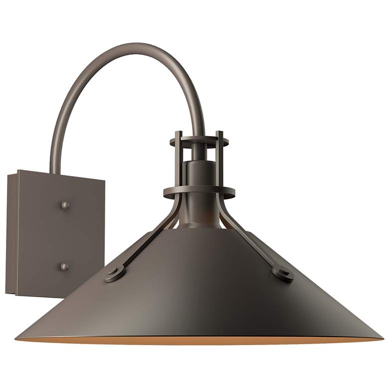 Image 1 Henry Large Dark Sky Outdoor Sconce - Smoke Finish
