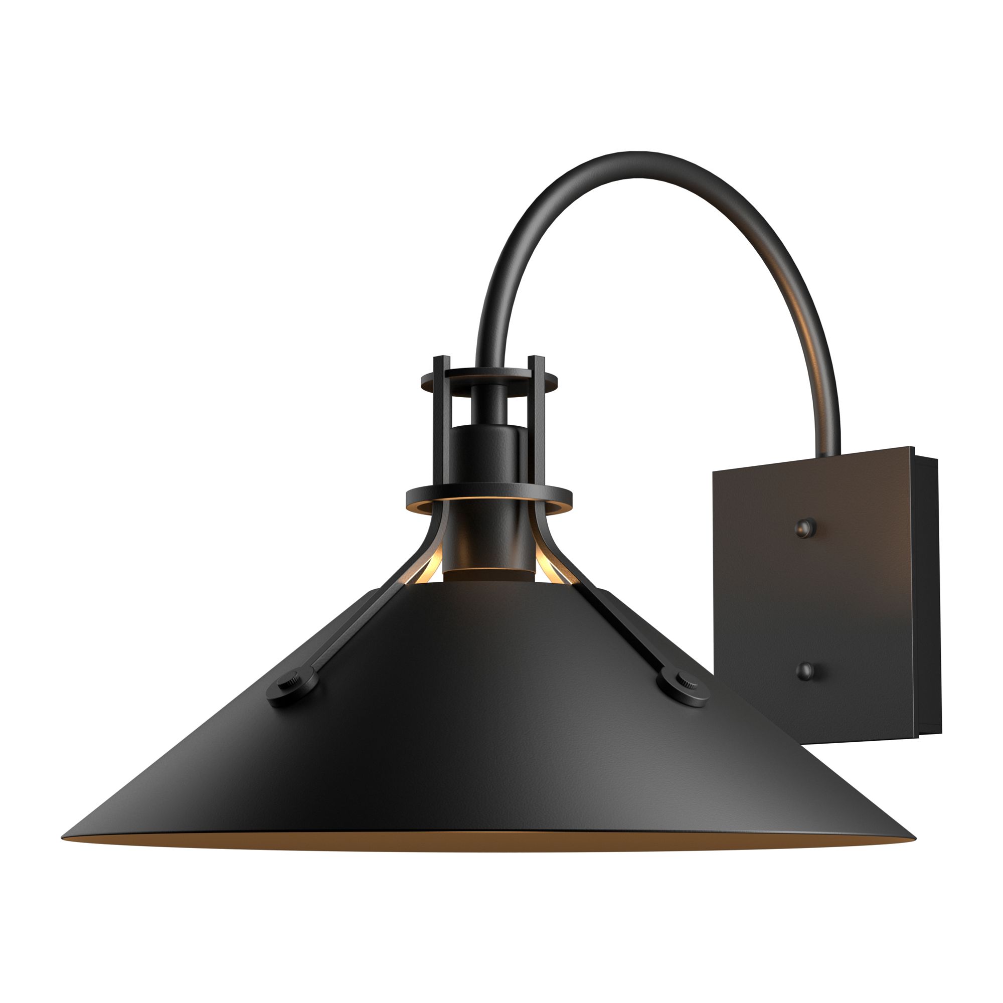 Image 4 Henry Large Outdoor Sconce - Black Finish more views