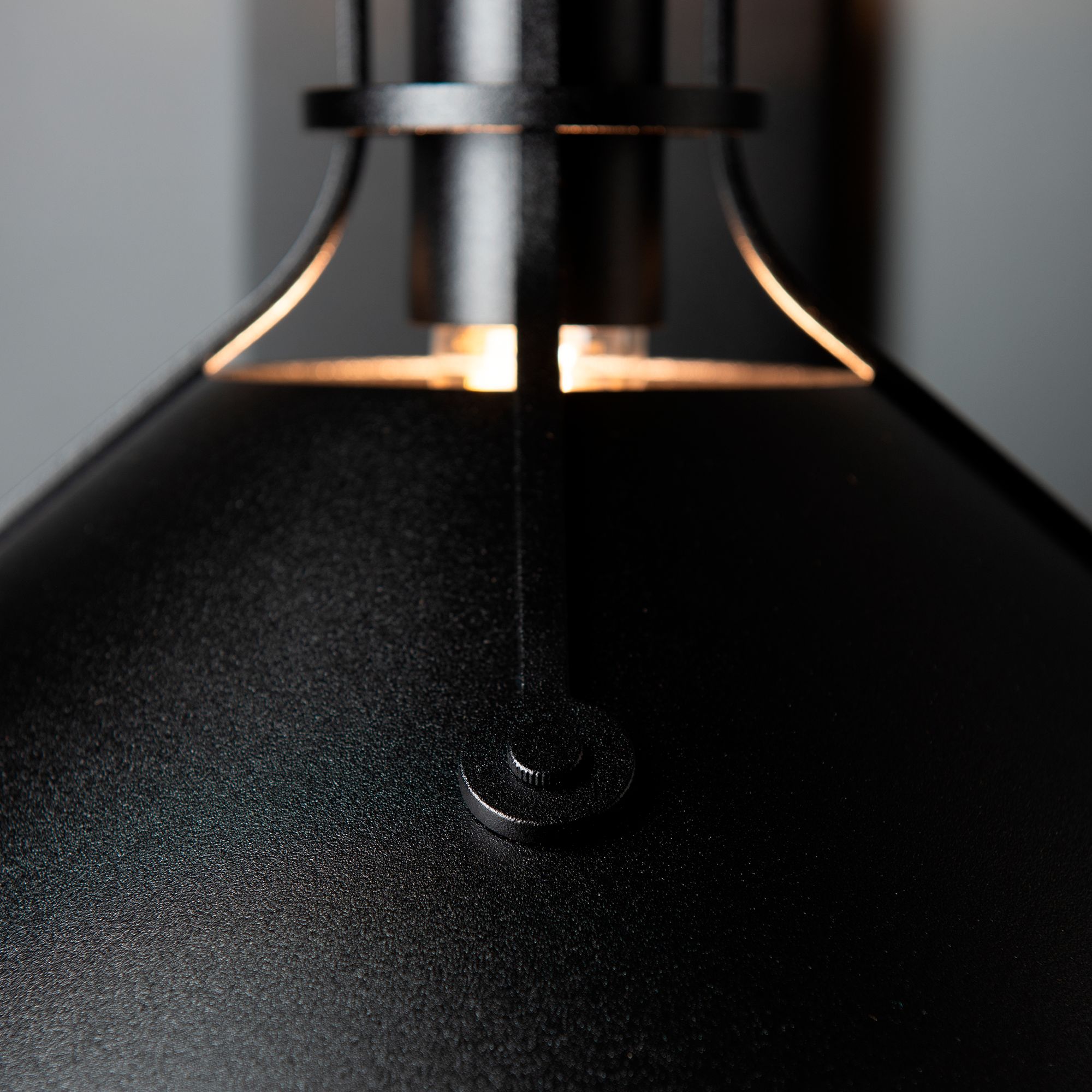 Henry Large Outdoor Sconce - Black Finish