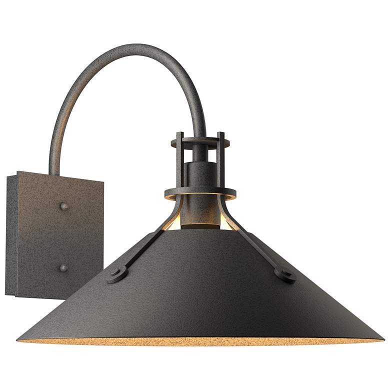 Image 1 Henry Large Outdoor Sconce - Iron Finish