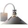 Henry Large Outdoor Sconce - Steel Finish
