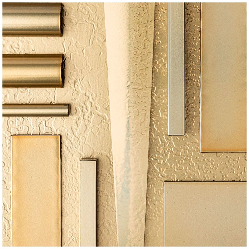 Image 2 Henry Medium Shade Pendant - Modern Brass - Clear Glass more views