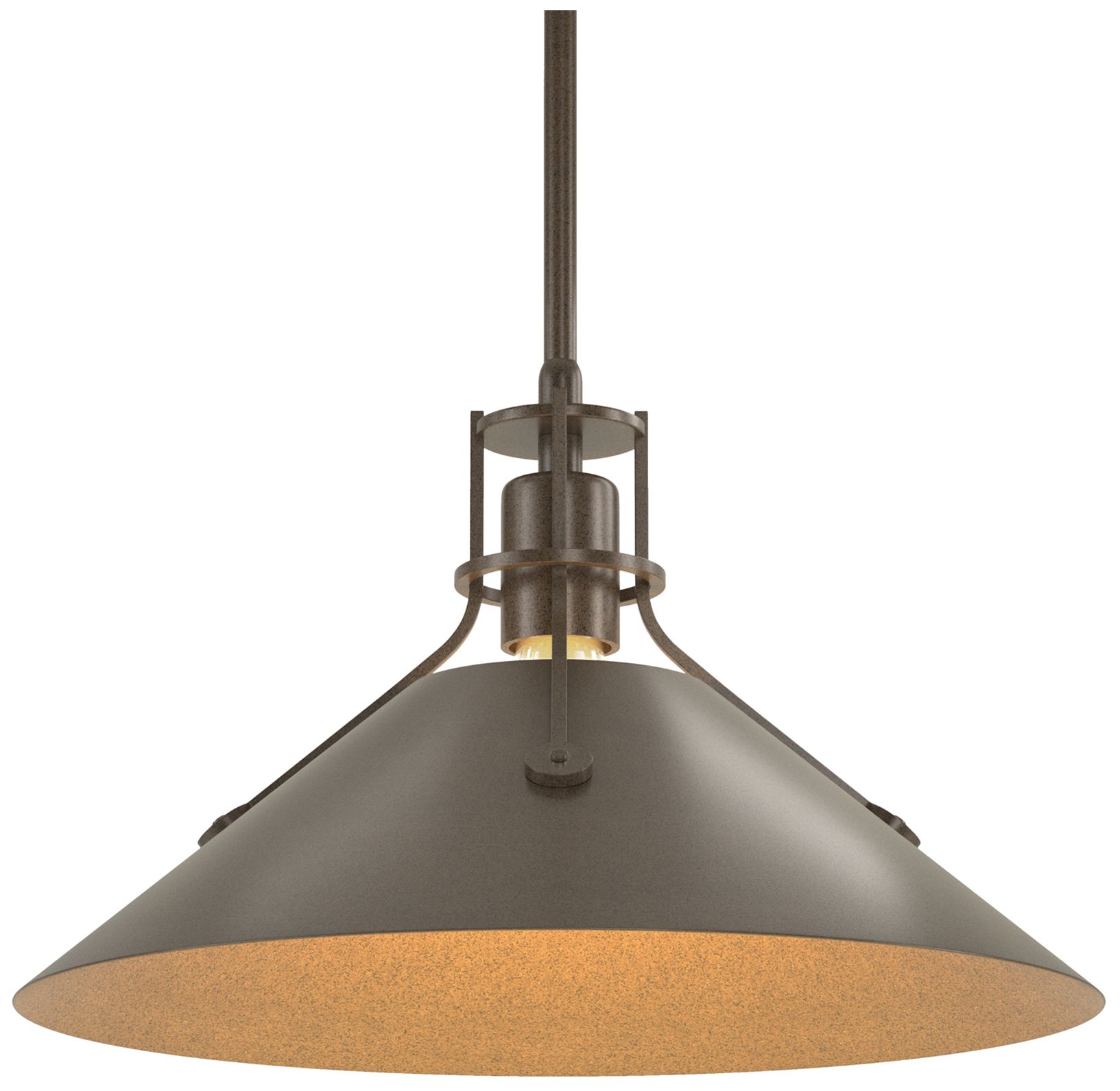 Henry Medium Steel Shade Pendant - Bronze - Bronze - Made to Order