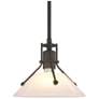 Henry Mini Pendant - Natural Iron Finish - Frosted Glass
