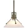 Henry Mini Pendant - Soft Gold Finish - Frosted Glass