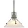 Henry Mini Pendant - Sterling Finish - Frosted Glass