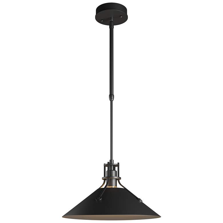 Image 1 Henry Outdoor Pendant Medium - Black Finish - Standard