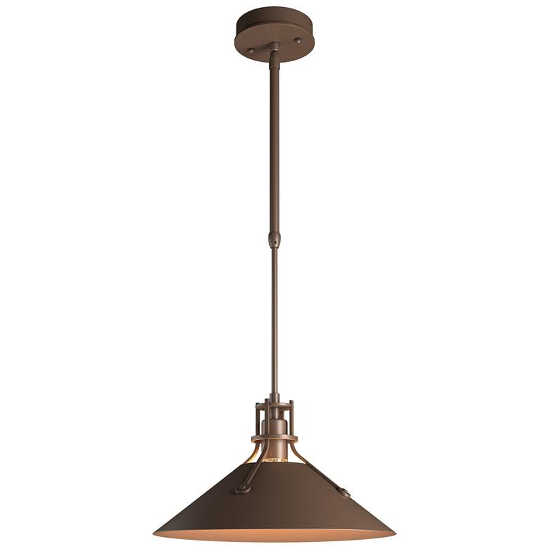 Image 1 Henry Outdoor Pendant Medium - Bronze Finish - Standard