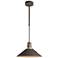 Henry Outdoor Pendant Medium - Dark Smoke Finish - Standard