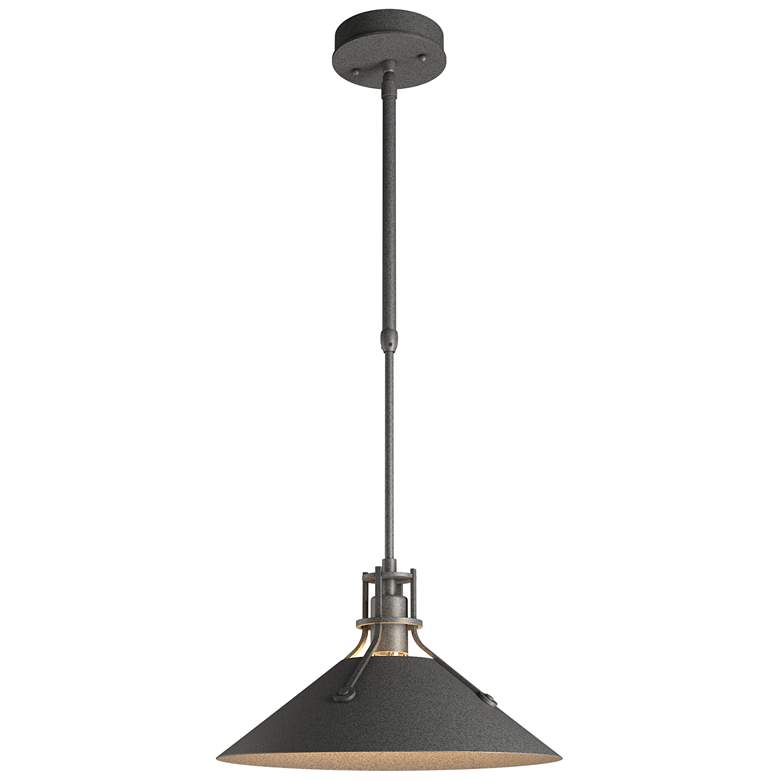 Image 1 Henry Outdoor Pendant Medium - Natural Iron Finish - Standard