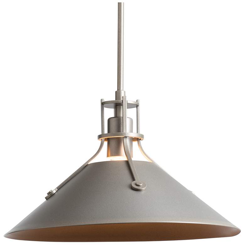 Image 1 Henry Outdoor Pendant Medium - Steel Finish - Standard
