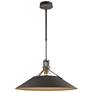 Henry Outdoor Pendant - Natural Iron Finish - Standard