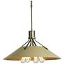 Henry Pendant - Bronze Finish - Soft Gold Accents - Standard Height