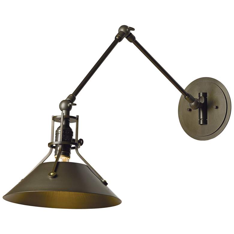 Image 1 Henry Sconce - Bronze Finish - Bronze Accents