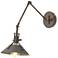 Henry Sconce - Bronze Finish - Natural Iron Accents