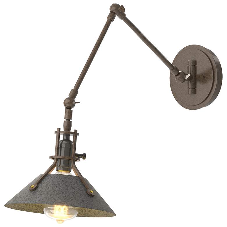 Image 1 Henry Sconce - Bronze Finish - Natural Iron Accents