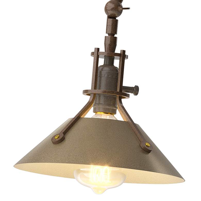 Image 2 Henry Sconce - Bronze Finish - Soft Gold Accents more views