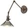 Henry Sconce - Bronze Finish - Sterling Accents