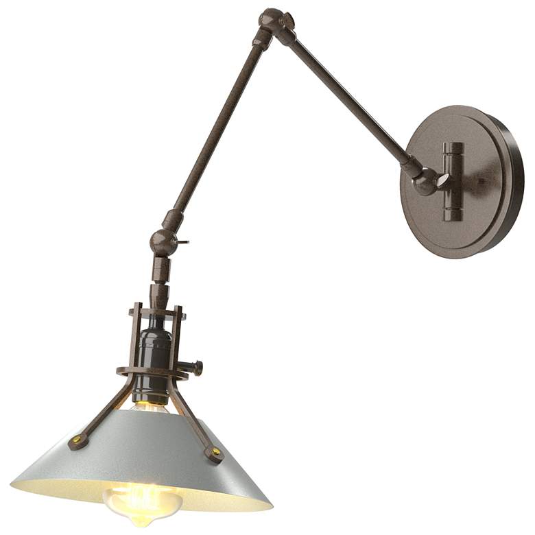 Image 1 Henry Sconce - Bronze Finish - Vintage Platinum Accents