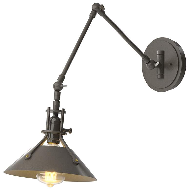 Image 1 Henry Sconce - Dark Smoke Finish - Dark Smoke Accents