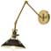 Henry Sconce - Modern Brass - Black