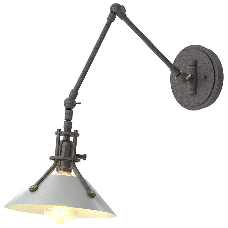 Image 1 Henry Sconce - Natural Iron Finish - Vintage Platinum Accents