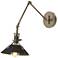 Henry Sconce - Soft Gold Finish - Black Accents