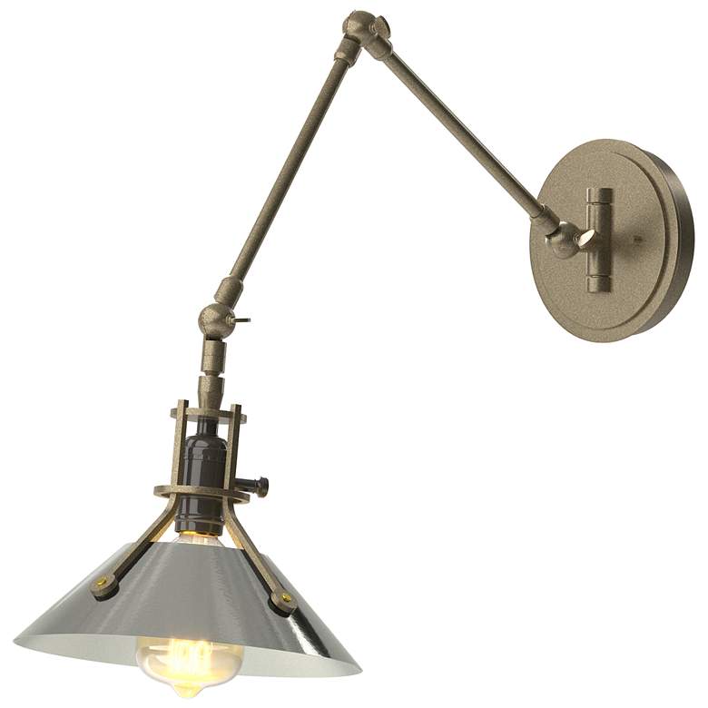 Image 1 Henry Sconce - Soft Gold Finish - Sterling Accents