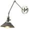 Henry Sconce - Sterling Finish - Natural Iron Accents
