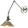 Henry Sconce - Sterling Finish - Soft Gold Accents
