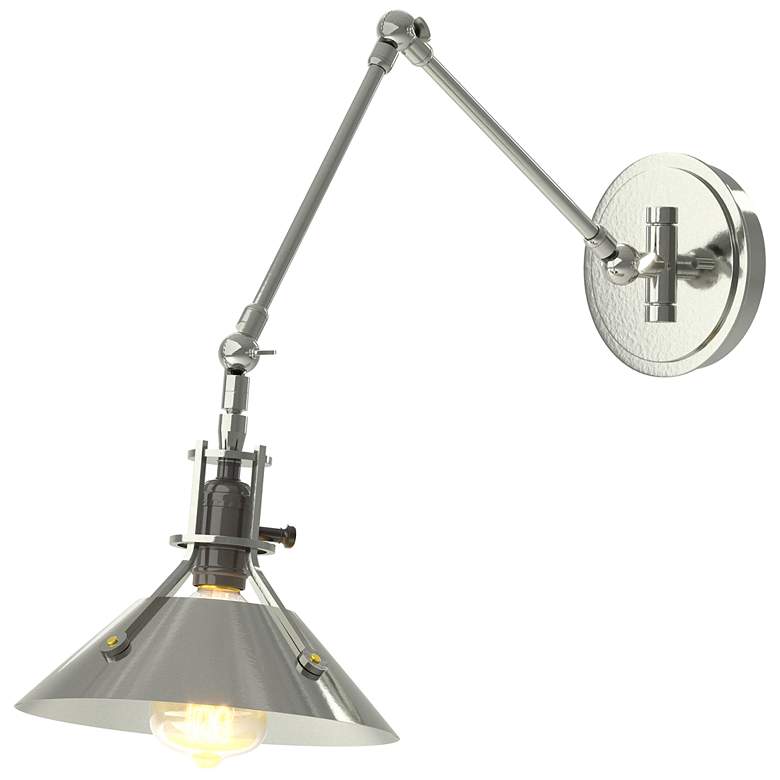 Image 1 Henry Sconce - Sterling Finish - Sterling Accents
