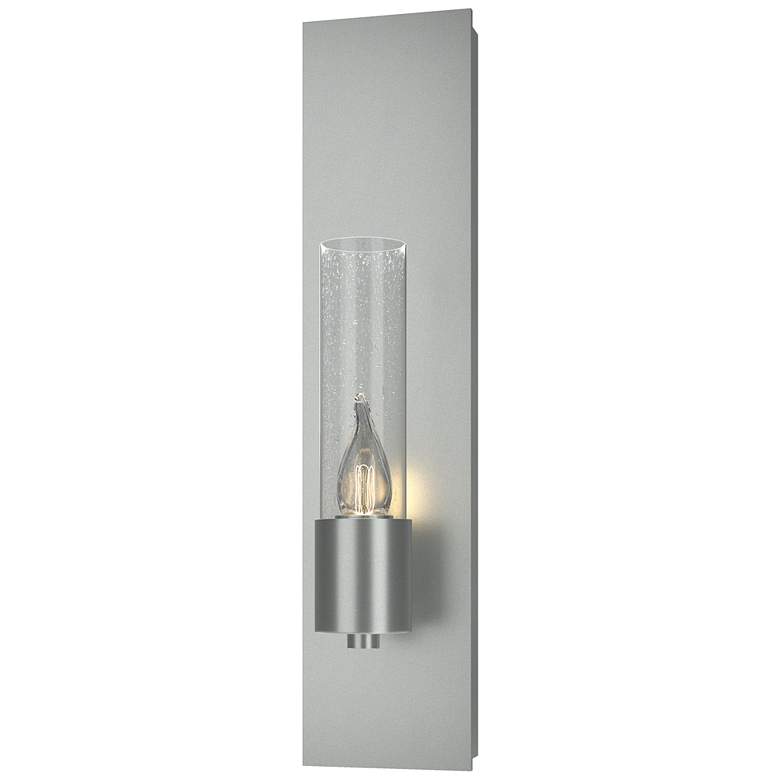 Image 1 Henry Sconce - Vintage Platinum Finish - Dark Smoke Accents