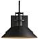 Henry Small Outdoor Sconce - Black Finish