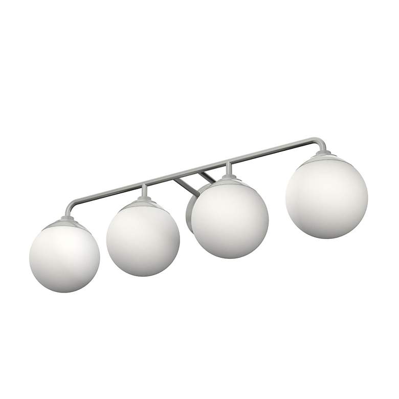 Image 7 Hepburn 4 Light Vanity - Brushed Nickel more views