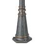 Thumbnail4 of Hepworth Veranda Bronze 76 3/4" High Post and Cap Base more views