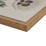 3_Herbal Botany 21 3/4"H 4-Piece Framed Canvas Wall Art Set more views