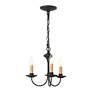 7_Heritage 13-in 3-Light Black Candle Chandelier more views